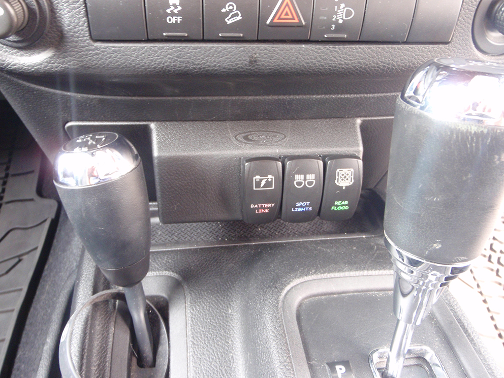 JK Jeep Car Specific Dash Switches