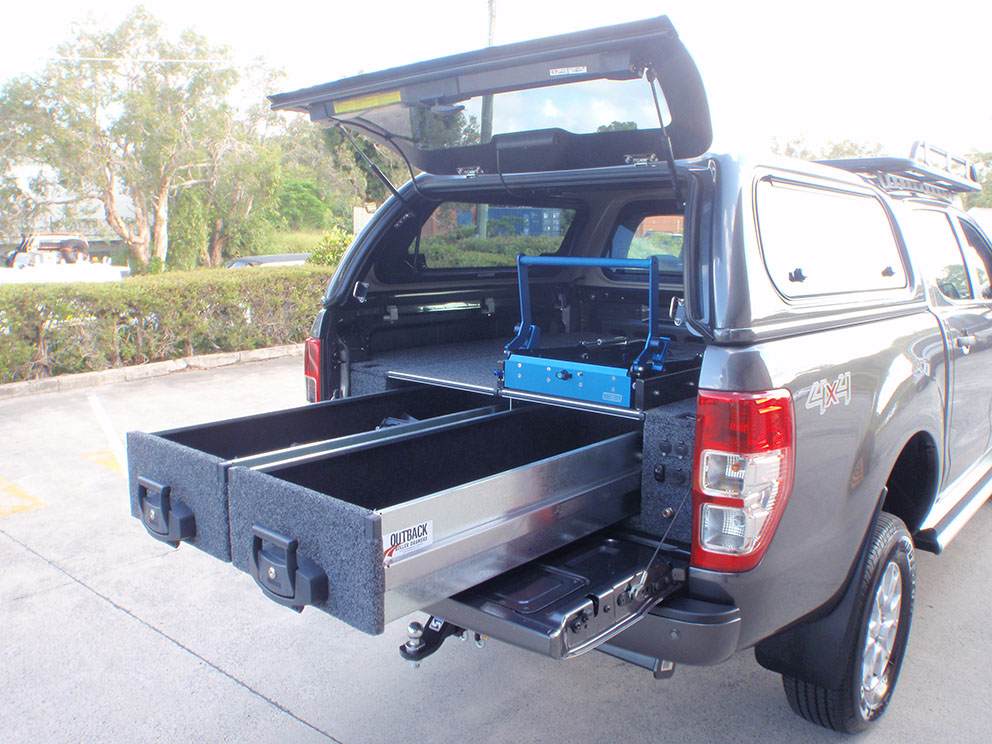 Ford Ranger - Outback 4WD interiors Drawer System