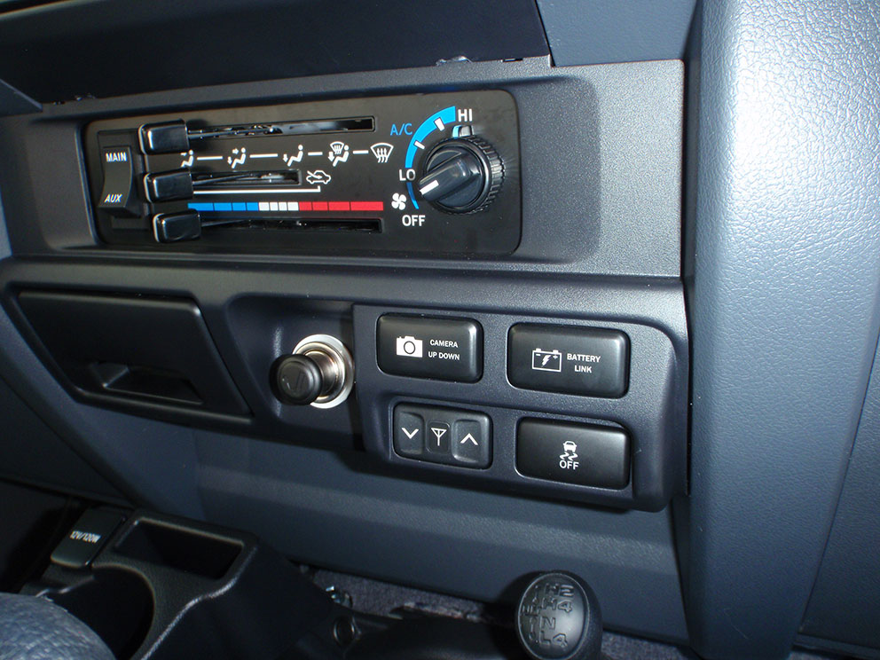 Landcruiser 79 after car specific switches